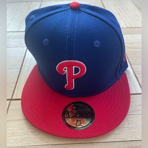 New Era Blue Red Philadelphia Phillies 59Fifty Cap